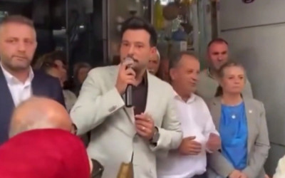 Yeni Parti ilçe başkanı Emre Şahin Köroğlu, Ayetel Kürsi'yi okuyamadı