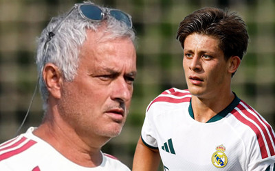 Real Madrid'de teknik direktör Jose Mourinho'dan Arda Güler'e kötü haber!