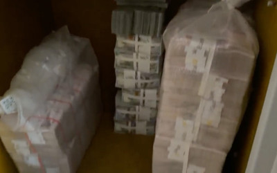 Alihan Kuriş operasyonu! Süleymancıların kasasından çıkan dolarlar