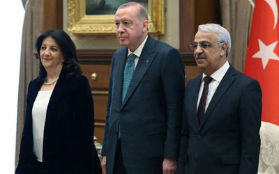 Cumhurbaşkanı Erdoğan, DEM Parti İmralı heyeti ile görüşüyor