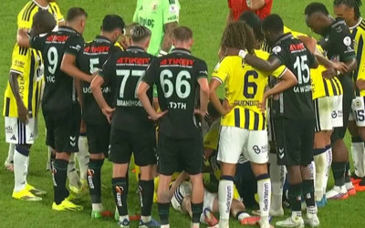 Yürekler ağza geldi! Kerem Aktürkoğlu yere yığıldı...
