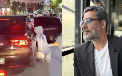 Uğur Işılak çakarlı arabasıyla olay oldu! Görüntülerdeki arabanın gerçek sahibi mi?