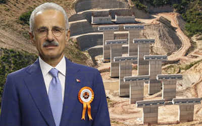 Bakan Uraloğlu müjdeyi verdi! 2,5 saatlik yol 36 dakikaya düşüyor