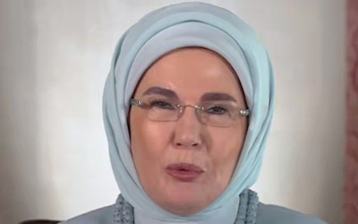 Emine Erdoğan, 6. Lider Eşleri Zirvesi'ne video mesaj gönderdi
