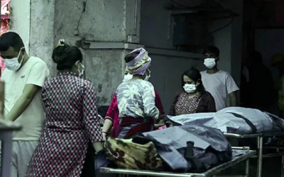 Nepal'deki felakette korkunç görüntü! Cesetleri koyacak yer kalmadı