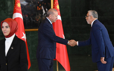 Cumhurbaşkanı Erdoğan, 30 Ağustos Zafer Bayramı tebriklerini kabul etti