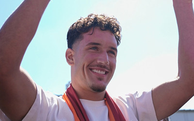 Galatasaray'da ilk antrenmana çıktı! Deniz Gül, Leao'yla aynı karede
