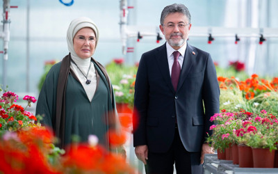 Emine Erdoğan, Türkiye Milli Botanik Bahçesi'ni ziyaret etti