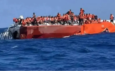 Girne'de derin operasyon! Batan geminin kayıp yolcuları için özel ekip