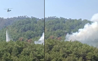 Kontrol altına alınmıştı: Adana’da ormanlık alan yeniden alevlendi