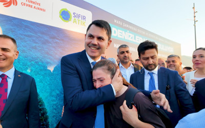 Bakan Kurum'dan anlamlı paylaşım! "Fethiye'de ağlatan Hatay teşekkürü"