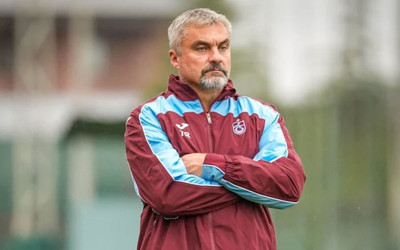Thomas Reis, Trabzonspor'da ilk idmanına çıktı