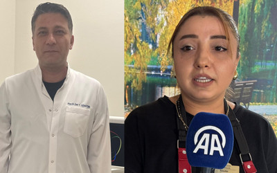 Nefes borusuna ekmek parçası kaçan garsonu doktor müşteri kurtardı
