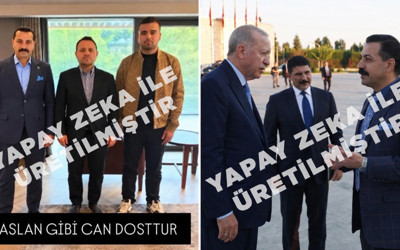 Cumhurbaşkanı Erdoğan'la beraber fotoğrafını paylaştı maskesi düştü gözaltına alındı