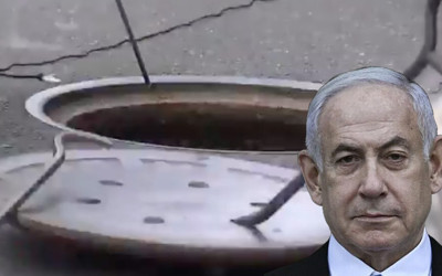 Netanyahu'nun New York'taki otelinin yakınında kanalizasyondan çıkan kişiler gündem oldu