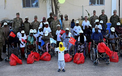 MSB'den Somali'de ihtiyaç sahibi gazi ve ailelerine destek