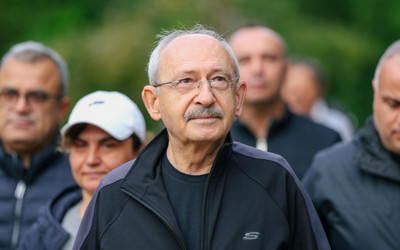 CHP Genel Başkanı Kemal Kılıçdaroğlu, Abant'ta yürüyüş yaptı