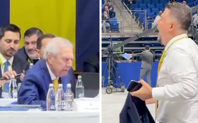 Aziz Yıldırım 'Parayı yediniz' deyip tepki gösterdi! Fenerbahçe olağan genel kurul toplantısında gerginlik