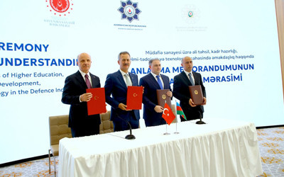 Azerbaycan ve Türkiye arasında savunma sanayisinde eğitim ve teknoloji işbirliği mutabakatı