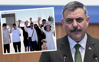 Ülkesine dönen Suriyeli aile "Kalpten Teşekkürler Türkiye" başlıklı bir mektup bıraktı