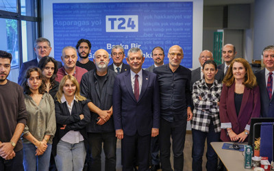 Yeni Parti lideri Özgür Özel, T24'ü ziyaret etti