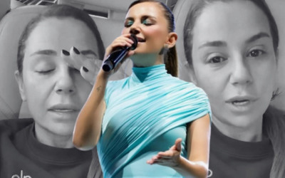 Sahnede korkunç kaza! Merve Özbey hastaneye kaldırıldı...