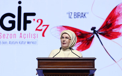 Emine Erdoğan, GİF'in 2027 sezon açılışında konuştu