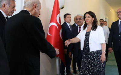 DEM Parti İmralı Heyeti, Bahçeli ile görüştü