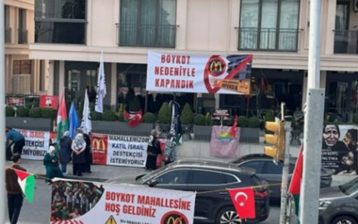 Üsküdar'da mahalle sakinlerinin protesto ettiği McDonald's şubesi kapatıldı