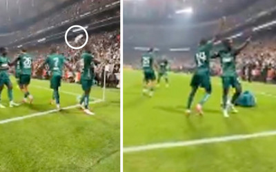 Kocaelisporlu futbolcuya pet bardak atan kişiyle ilgili yeni gelişme