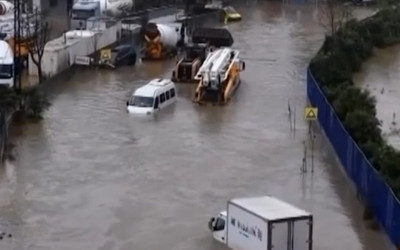 İstanbul'da şiddetli yağışın olumsuz etkileri sürüyor