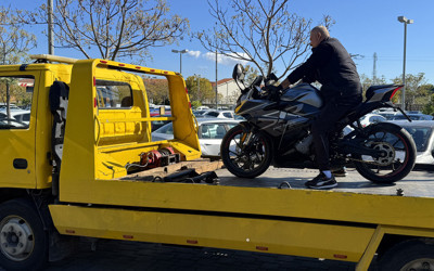 "Dur" ihtarına uymayan motosiklet sürücüsü öyle bir ceza yedi ki...