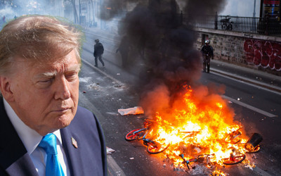 Fransa yangın yeri! ABD Başkanı Trump, protestolar için ne dedi?