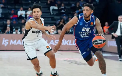 Anadolu Efes, Beşiktaş'ı devirdi