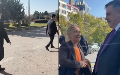 İçişleri Bakanı Mustafa Çiftçi, TBMM’den İçişleri Bakanlığına yürüdü