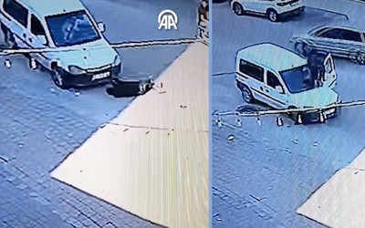 Adana'da önüne atladığı aracı çalarak kaçan şüpheli yakalandı