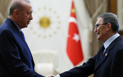 Cumhurbaşkanı Erdoğan, Prof. Dr. Aziz Sancar'ı kabul etti