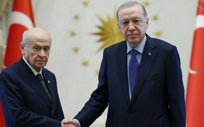 Kritik zirve! Cumhurbaşkanı Erdoğan, MHP Genel Başkanı Bahçeli'yi kabul etti