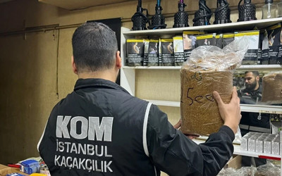 İstanbul’da kaçak tütün operasyonu: 12 gözaltı