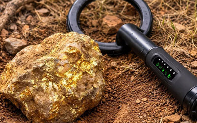 Şansa bak! Basit bir dedektörle 2,5 kilogram saf altın buldu