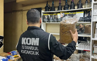 İstanbul’da kaçak tütün operasyonu: 12 gözaltı