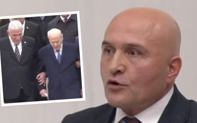 Dervişoğlu Bahçeli'nin koluna girmişti! İYİ Partili Erhan Usta'dan tek cümlelik tepki