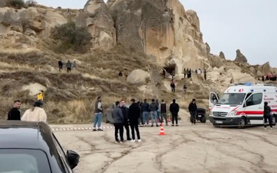 Kapadokya'da peribacası çöktü! 2 kişi hayatını kaybetti, soruşturma başlatıldı