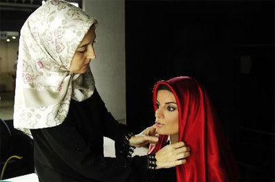 O da türban taktı - Resim: 2