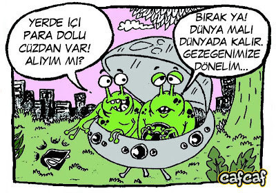 En komik uzaylı karikatürleri - Resim: 1
