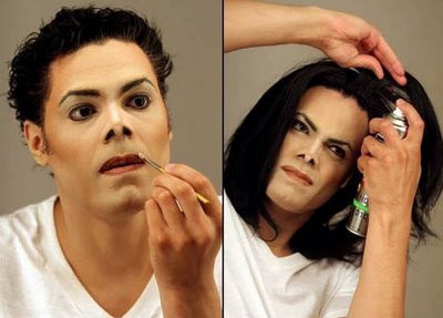 Bu da Michael Jackson makyajı - Resim: 4
