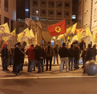 Terör örgütünün paniği Avrupa'ya sıçradı! Sokağa döküldüler - Resim: 2