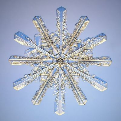 Kar tanelerindeki tasarım hayrete düşürüyor - Resim: 1