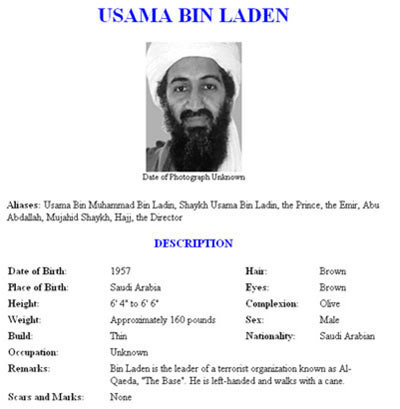 FBI'ın en çok arananlar listesi - Resim: 1