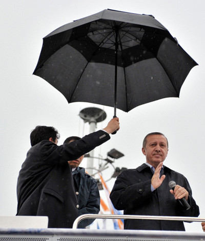 Erdoğan'ı neşelendiren pankart - Resim: 3